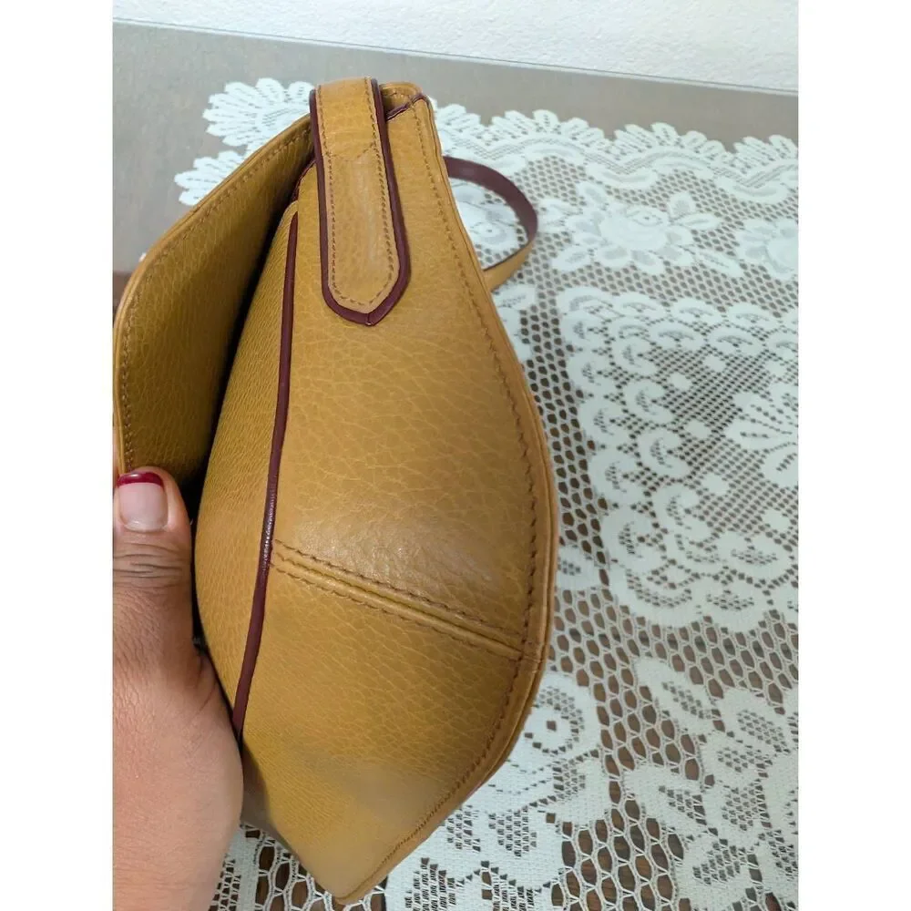 Cartier crossbody bag golden yellow color